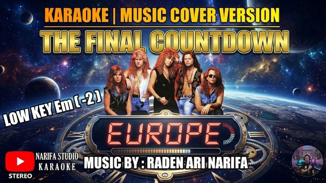 karaoke the final countdown Europe Low Key