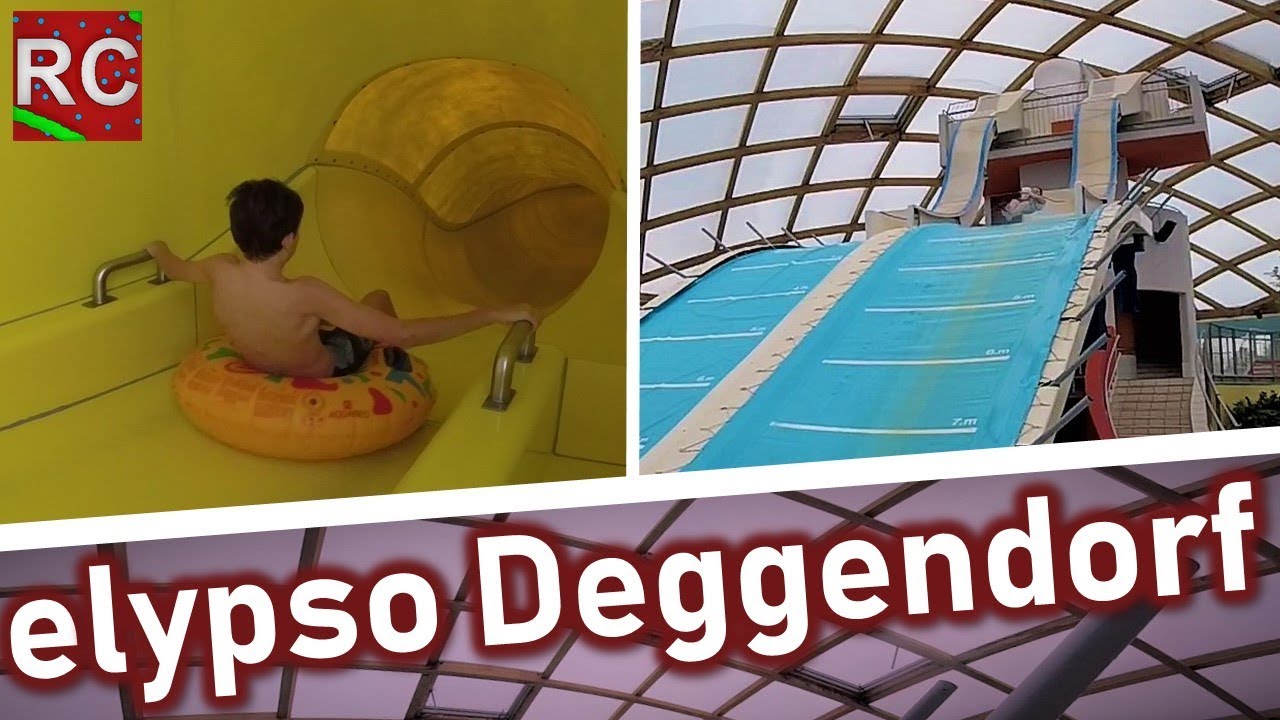 Alle Rutschen im elypso Deggendorf / All Slides  2018