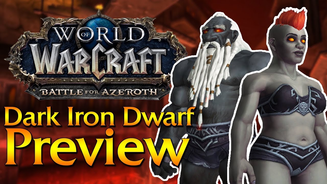 Allied Race Preview: Dark Iron Dwarf | World of Warcraft