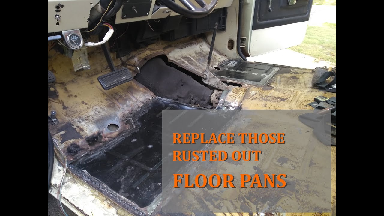 Replacing Rusted-Out Floor Pans