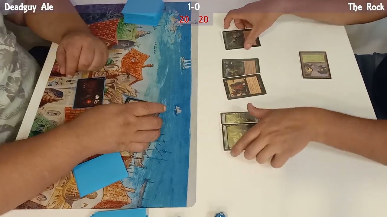 Premodern: Deadguy Ale vs The Rock // Liga Premodern Alicante 2022 Ronda 1 Jornada 20