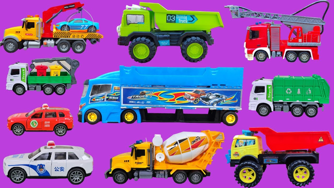 Cần Cẩu Máy Xúc Xe Tải Ô tô & Các Loại Xe Công Trình Chiến đấu với Khủng Long