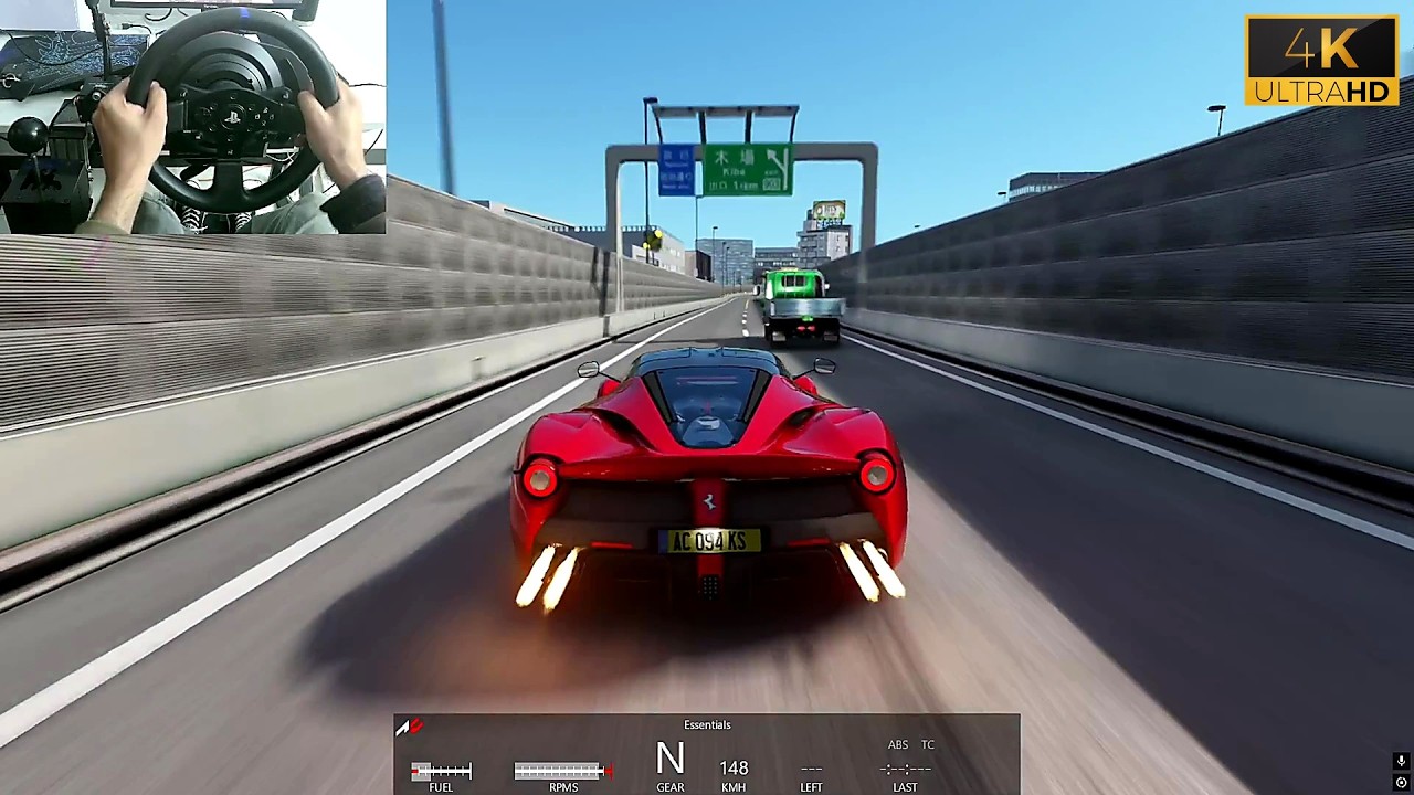 963HP Ferrari LaFerrari 2015 - Assetto Corsa | Steering Wheel Gameplay (4K UHD)