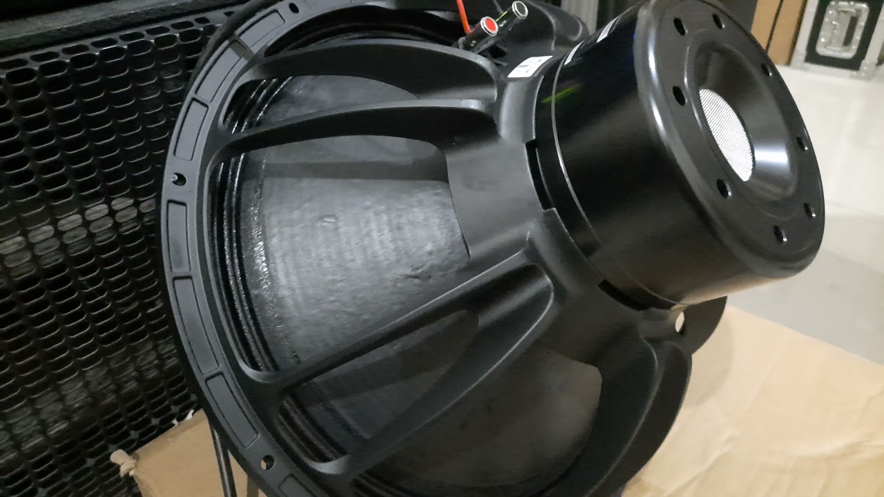 Tes Speaker 18 inch Terbaru Voice Coil 4,5 inch.,WISDOM 18SW800 NEO