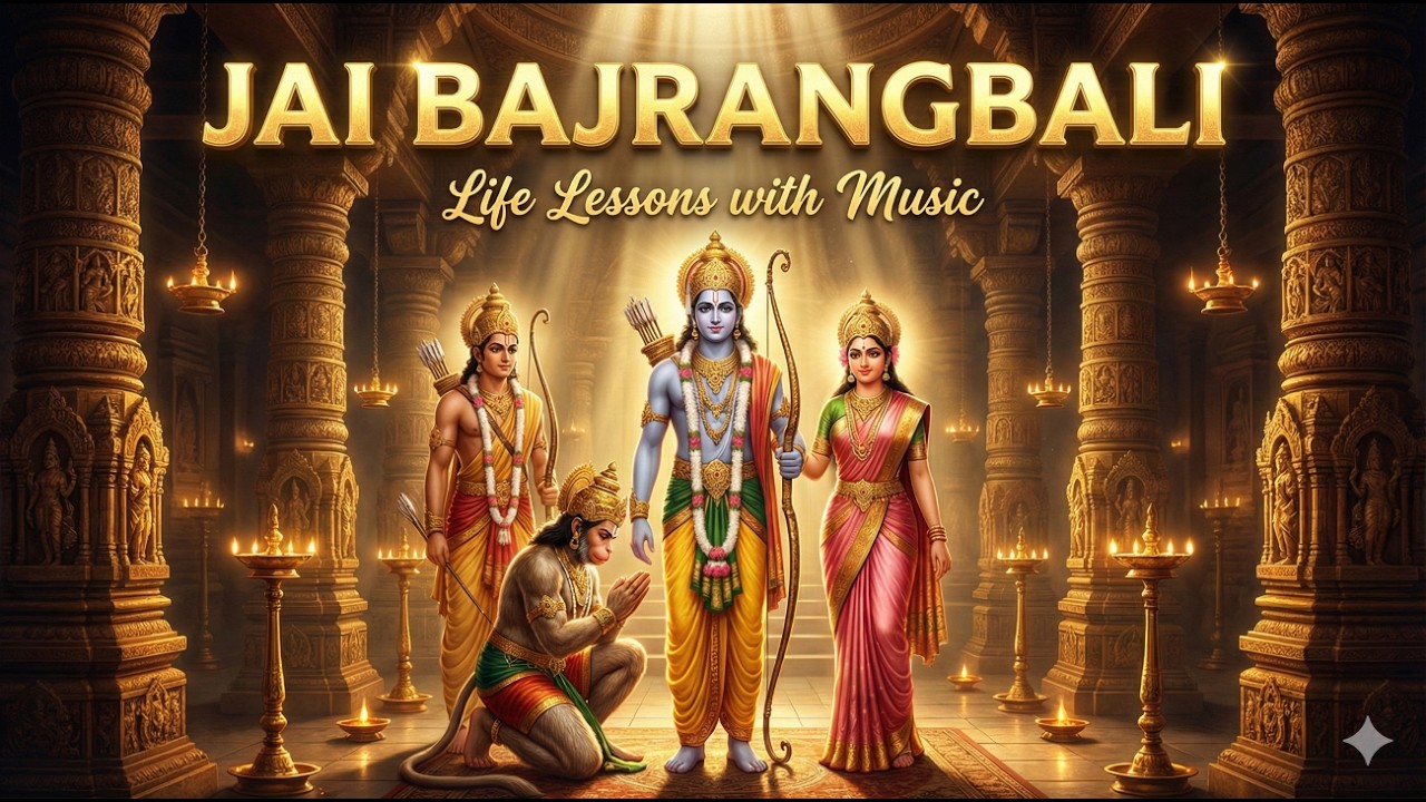 Jai Bajrangbali |Sanskrit Devotional Song of Faith,Strength& Life Lessons life lessons with music||