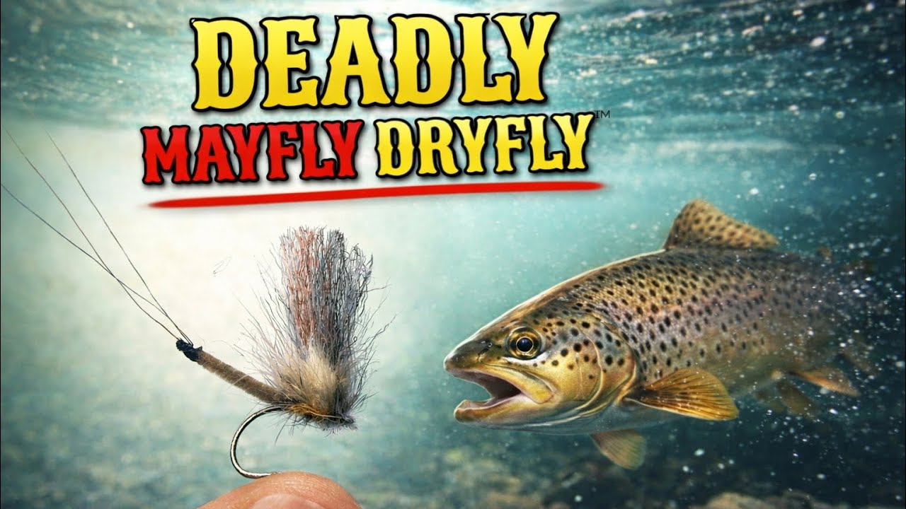 How to Tie Mayfly Flies with EXTENDED Bodies (EASY BEGINNER TUTORIAL)