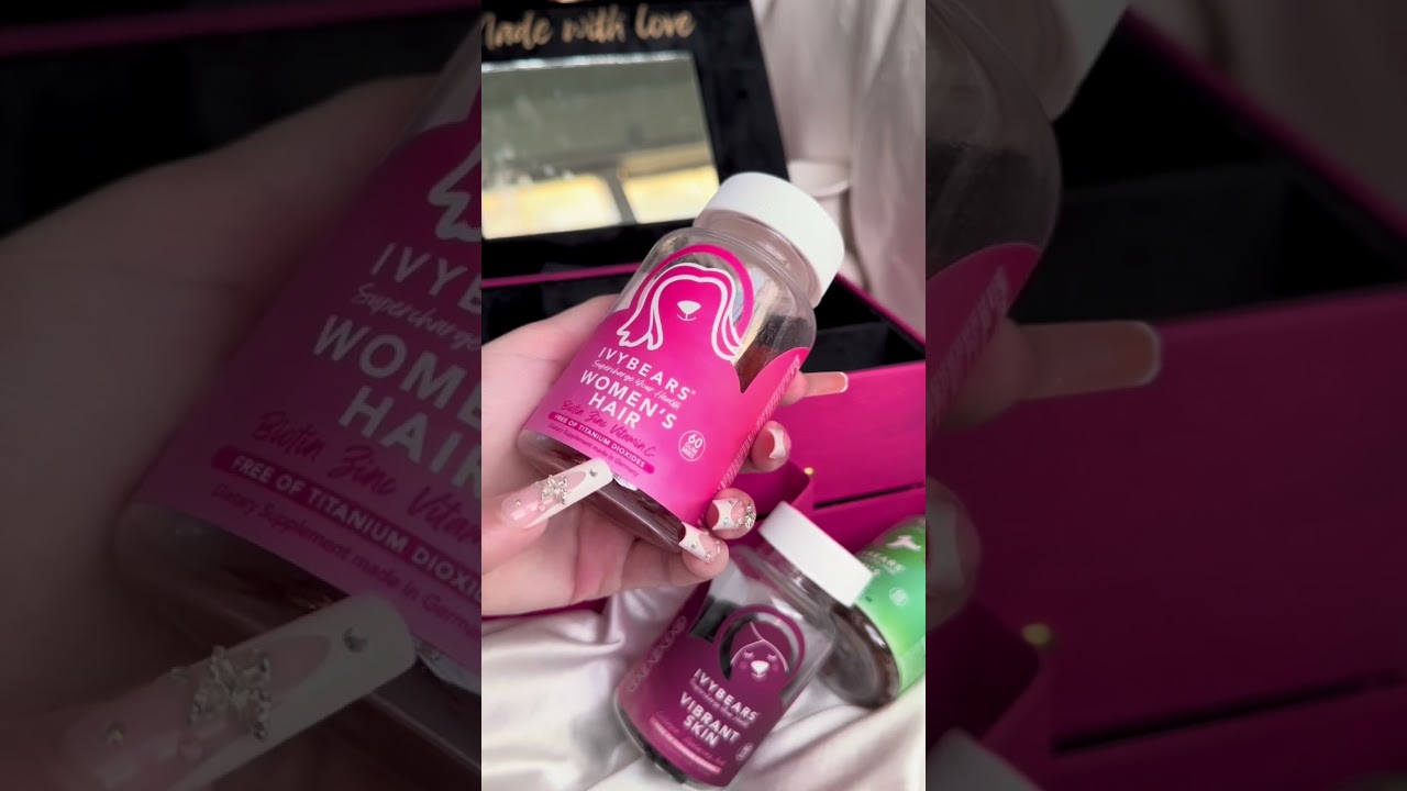 فيديو مفصل عن فيتامينات الGummies 🧸  من  Ivybears Gulf اقرو صندوق الوصف