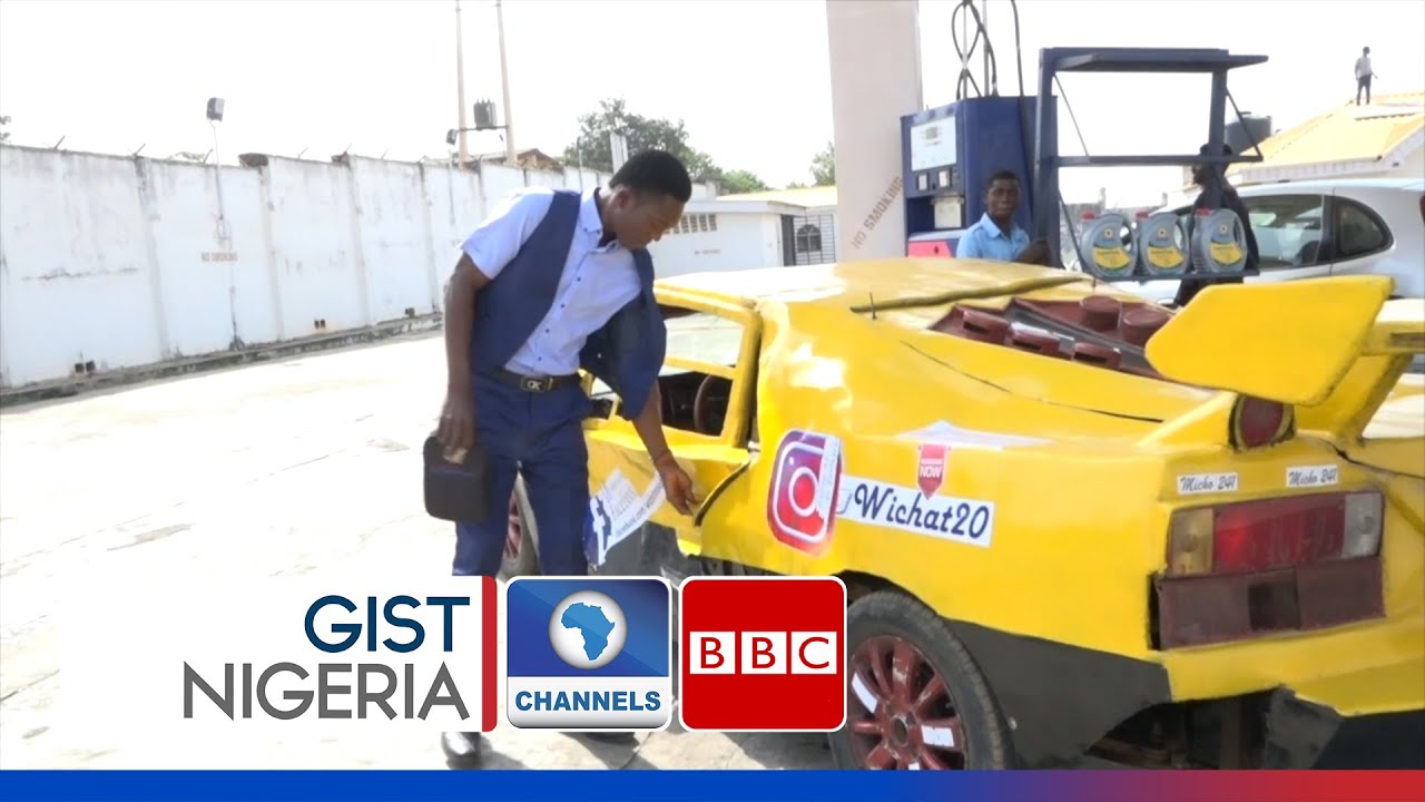 Young Nigerian Fulfils Dream Of Making His First Car