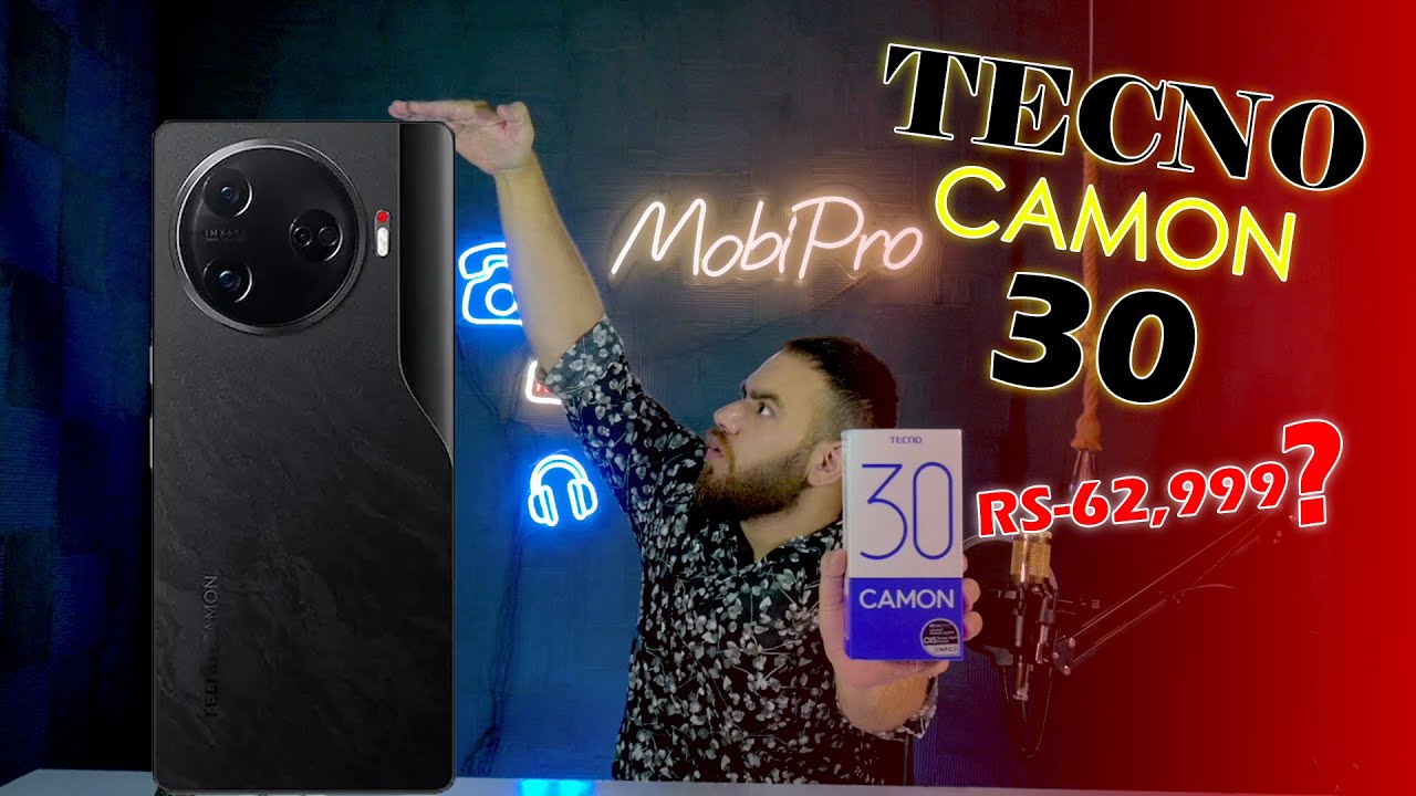 Tecno camon 30 Unboxing-70W Charging , 100 MP Camera.