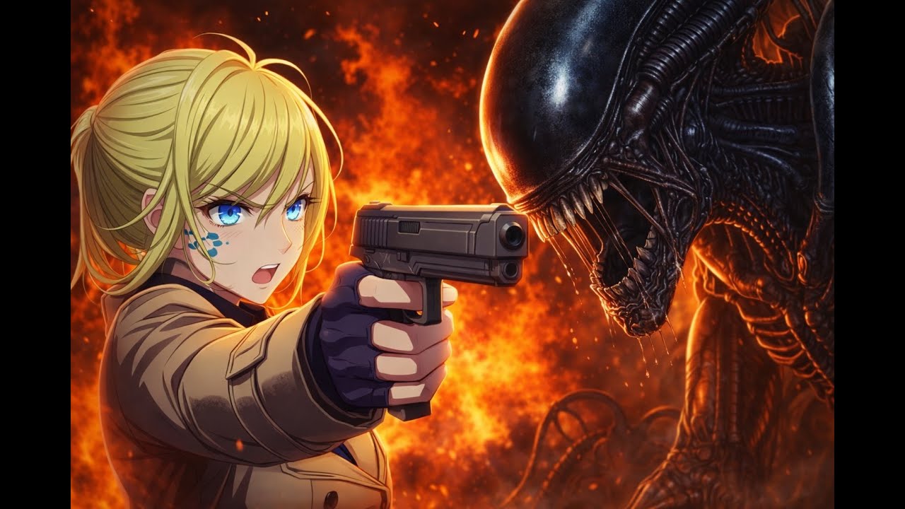 АНИМЕШНАЯ ТЯНКА ПРОТИВ ЧУЖОГО | Parasite Mutant DEMO