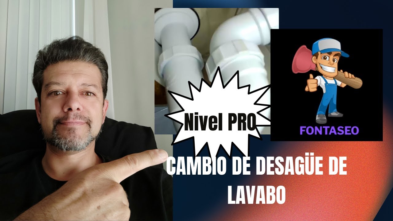 CÓMO CAMBIAR EL SIFÓN DEL LAVABO 