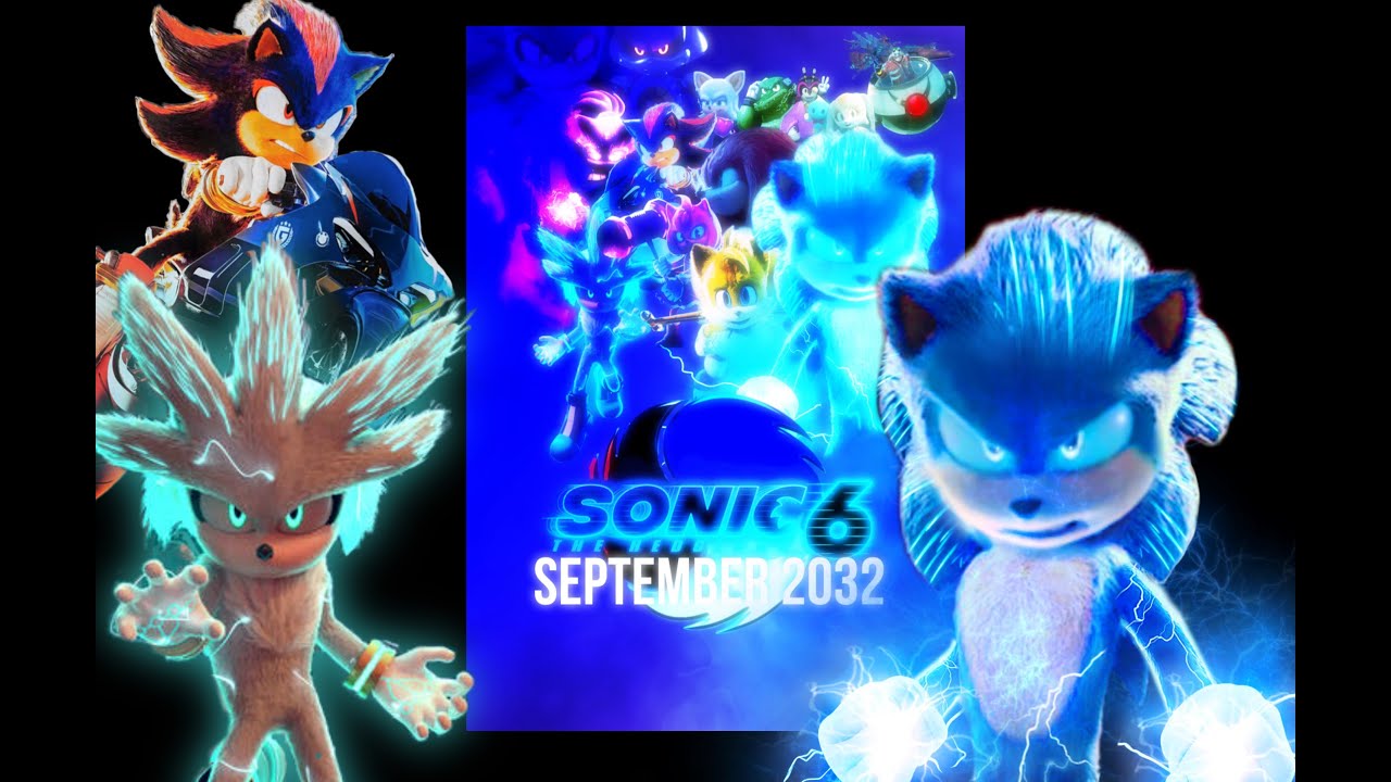 Making a sonic movie 6 poster! #3