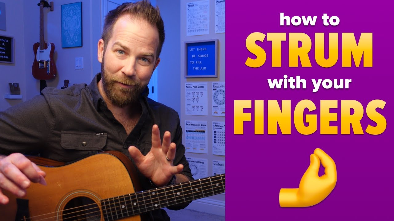 Strumming WITHOUT a Pick &ndash; 3 Techniques That Work!