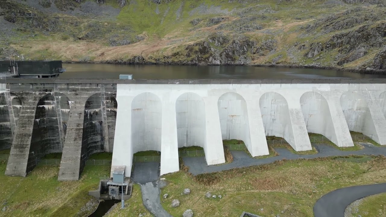 Stwlan Dam Drone 4k