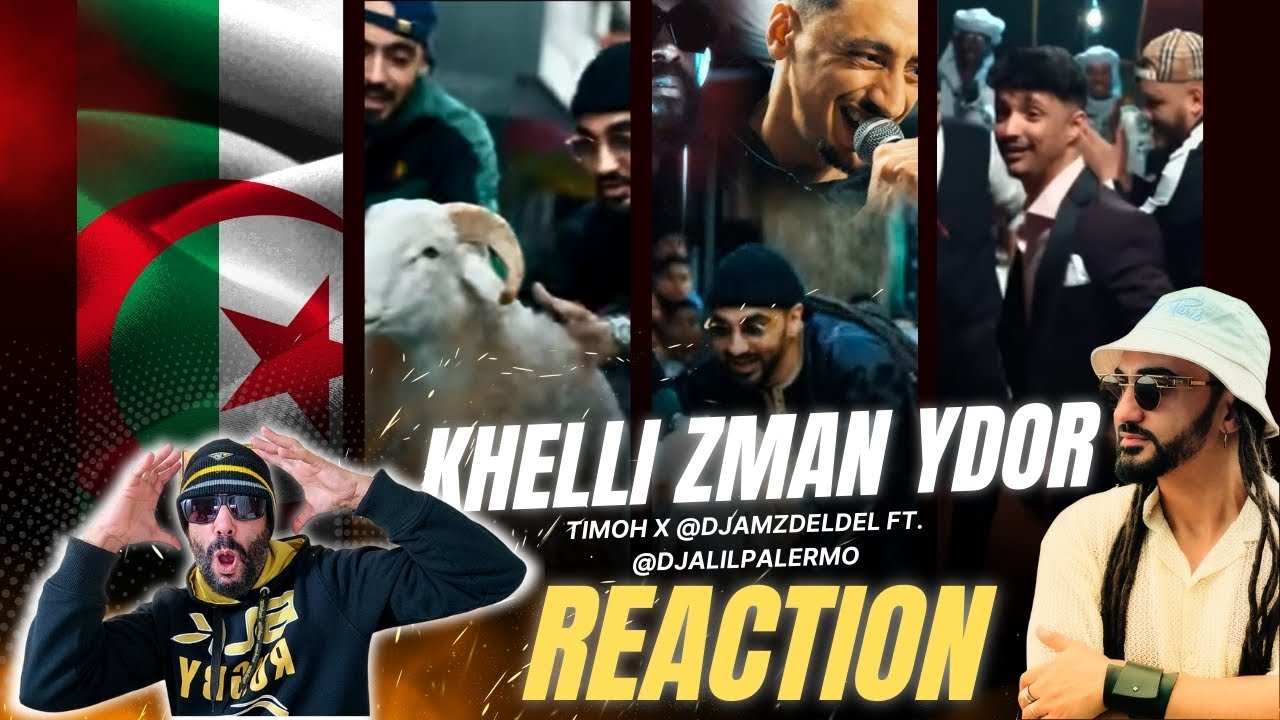 Khelli Zman Ydor - TiMoh x @DJAMZdeldel ft. @DjalilPalermo (ردة فعل مغربية)