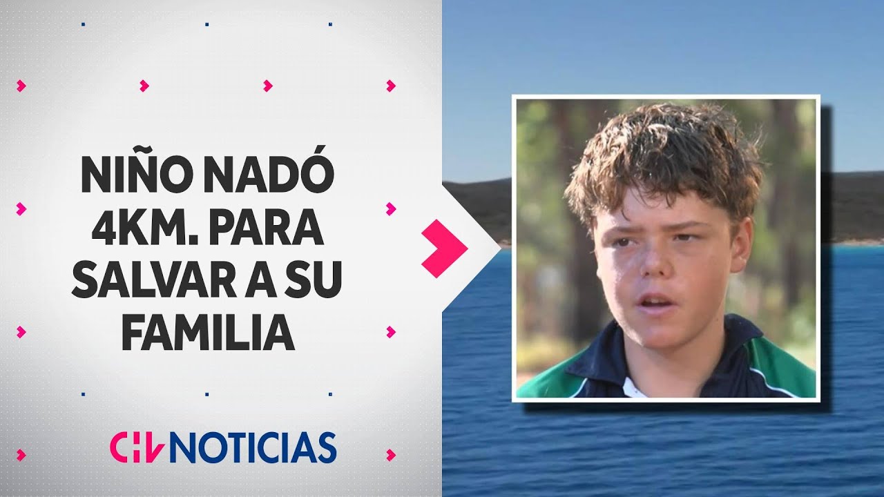 La heroica acción de joven de 13 años: Nadó kilómetros para salvar a su familia perdida en el mar