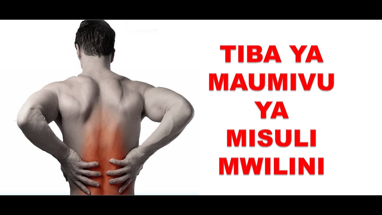 #TIBA YA MAUMIVU YA MISULI NA MISULI KUCHEZACHEZA | Mittoh Isaac ND,MH
