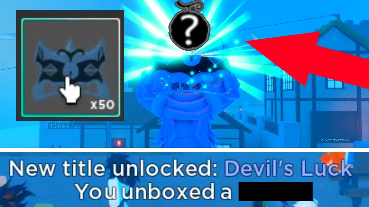 [GPO] WILL 50 RARE CHESTS GET ME DEVIL'S LUCK?