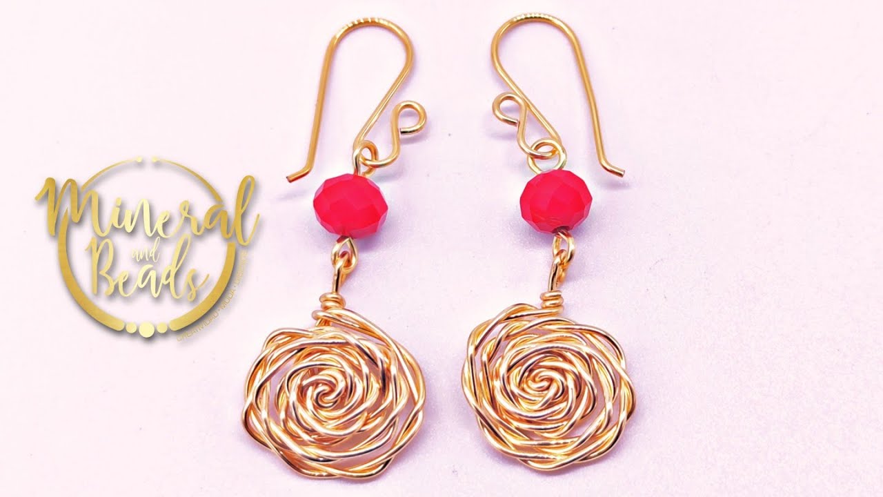 Aretes de Rosa