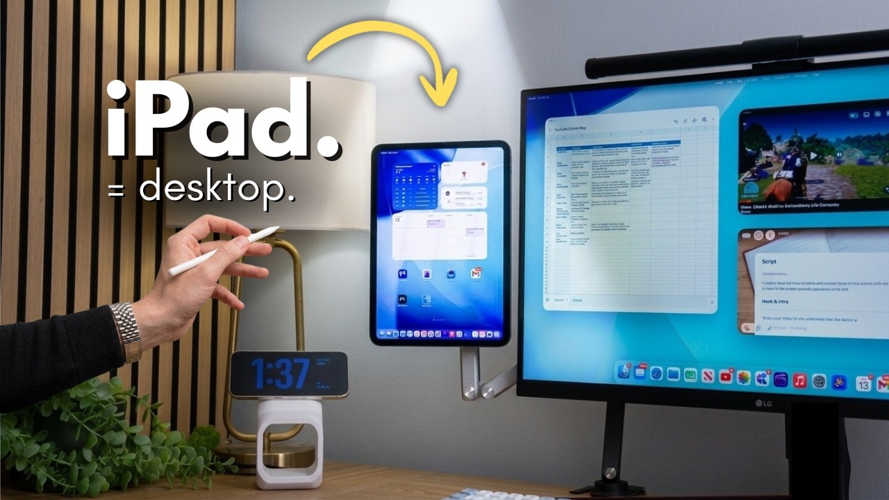 Stanowisko komputerowe oparte wyłącznie na iPadzie&hellip; kt&oacute;re prawie działa