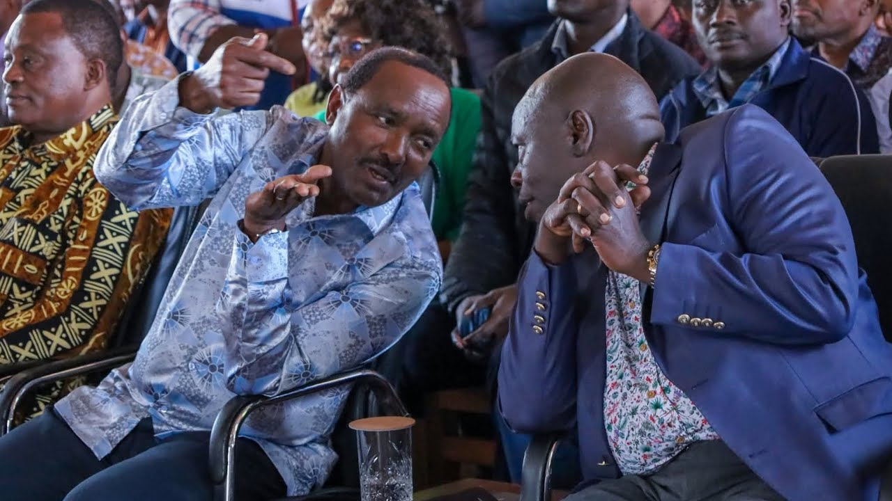 LIVE:  Former Deputy Rigathi Attended the Burial Service of Mama Jane Wanjiku , Murang'a County.