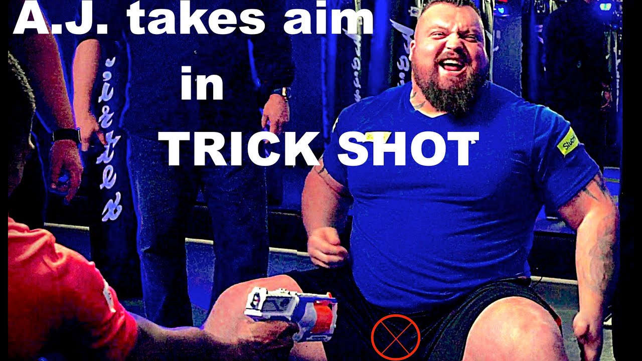 Eddie Hall vs AJ in ''The MAN-athon''