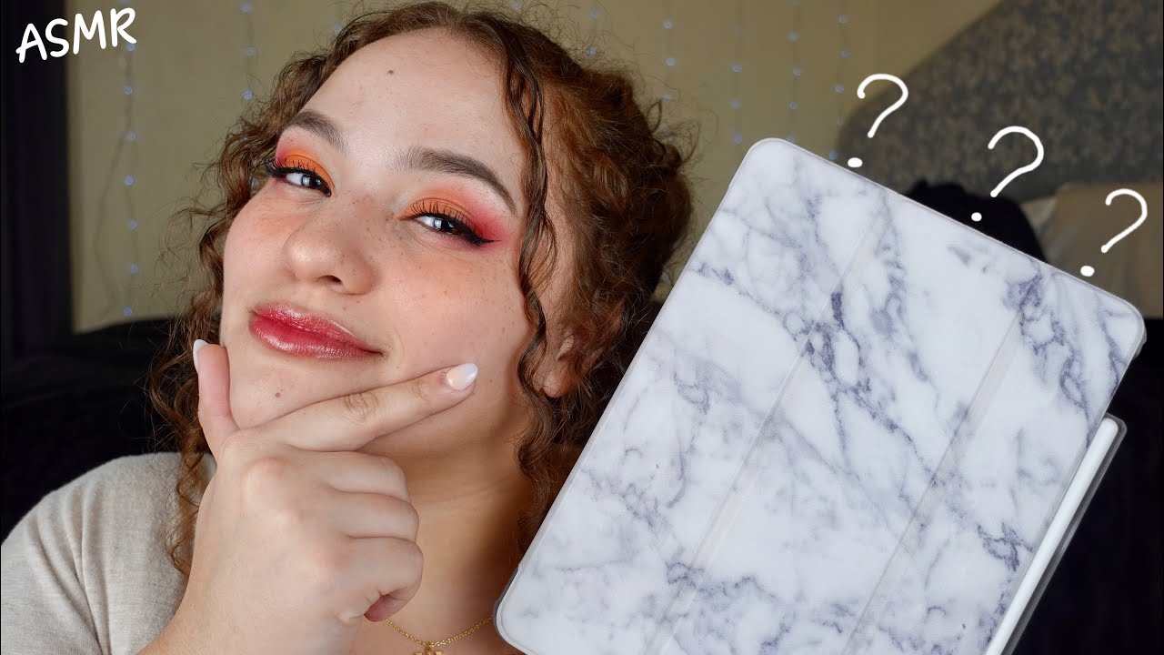 ASMR | What’s On My IPad?! (Whispering and Tapping)