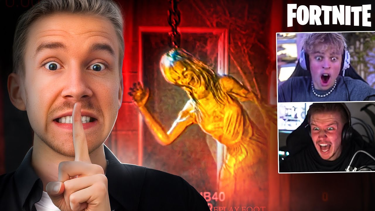 THIS FORTNITE HORROR MAP DESTROYS OUR SETUP 😂 (at 1 AM)