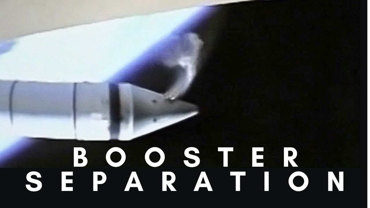 Rare SRB Camera Footage: STS-129 Booster Separation and Parachute Descent | Atlantis Launch