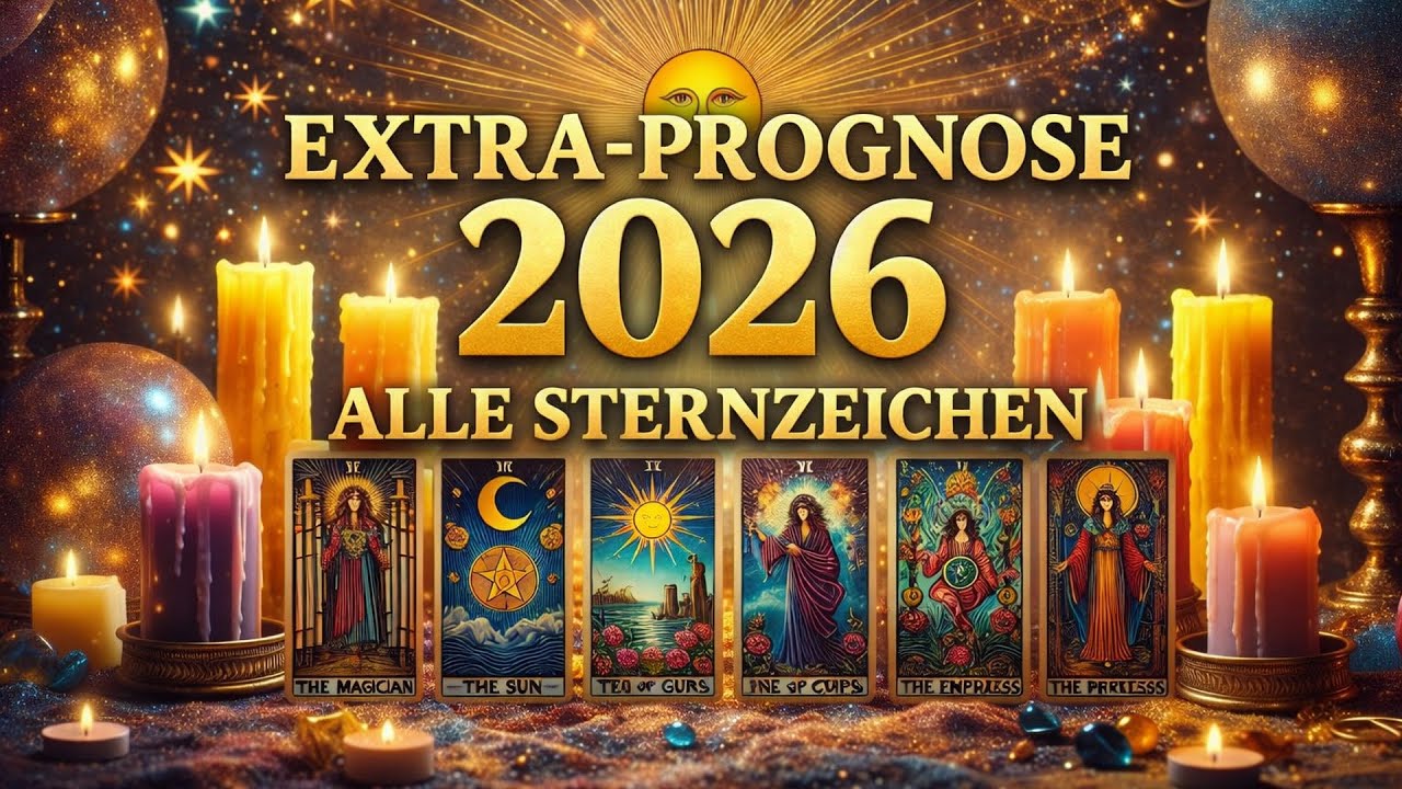 🌟Extra Tarot-Prognose f&uuml;r alle Sternzeichen &ndash; Wichtige Highlights f&uuml;r 2026🌟