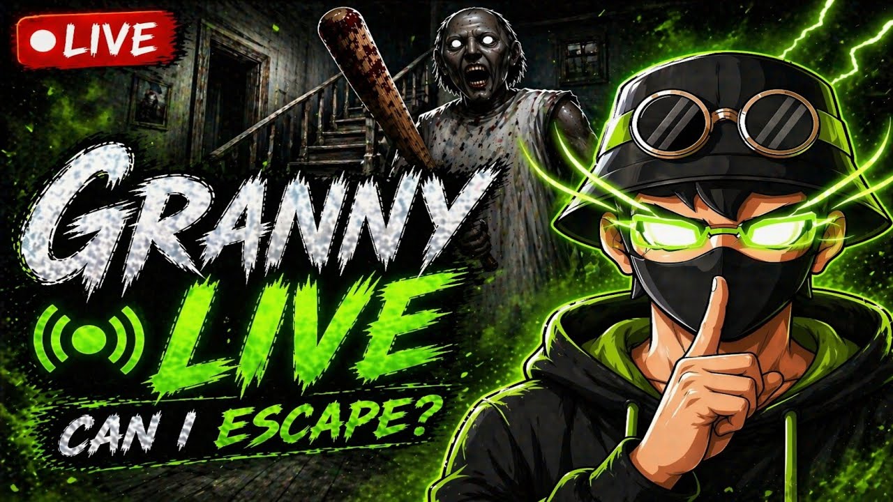 🔴 LIVE | Granny Night Escape Strategy 🌙 Long Horror Survival Gameplay