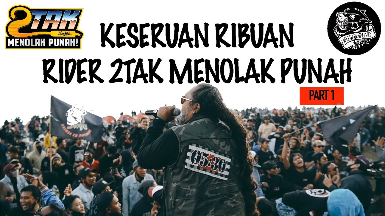 RIBUAN RIDER 2TAK BERKUMPUL SAAT PANDEMI 25-26 JULY 2020 BLAYER 24 JAM PART 1