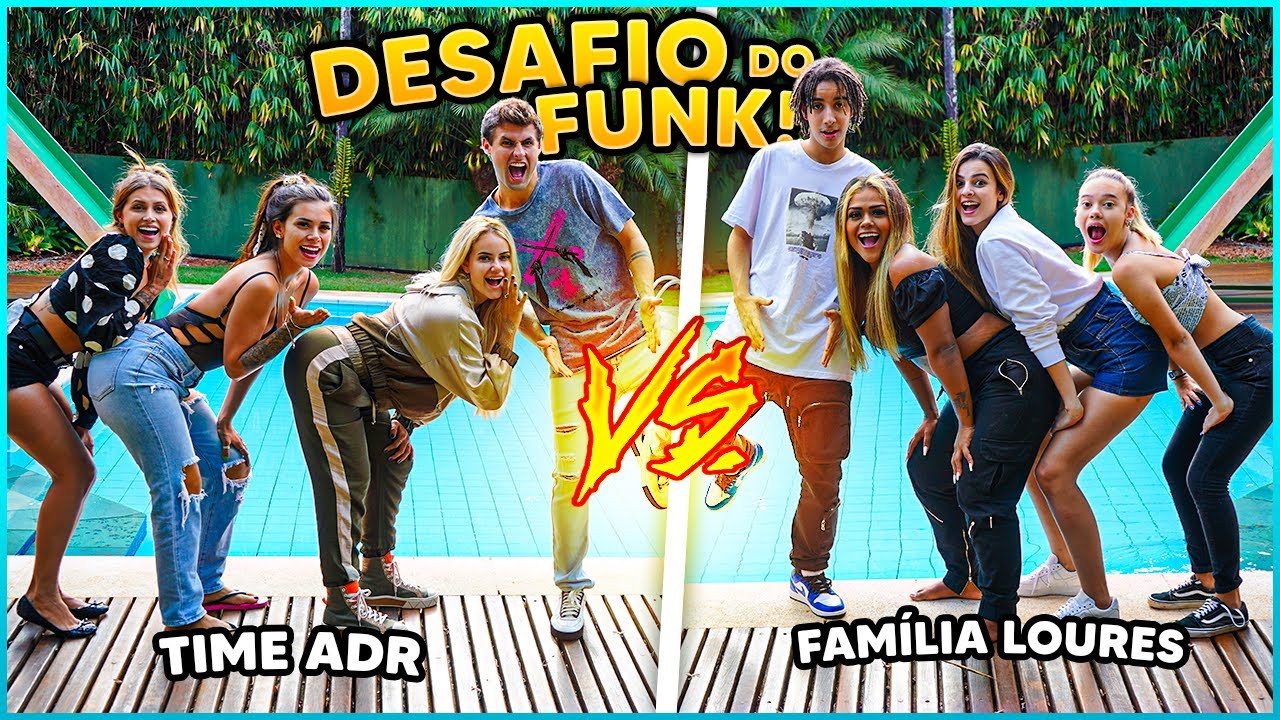 QUEM DANÇA MELHOR FUNK? ( FAMÍLIA LOURES VS FAMILIA ADR ) [ REZENDE EVIL ]