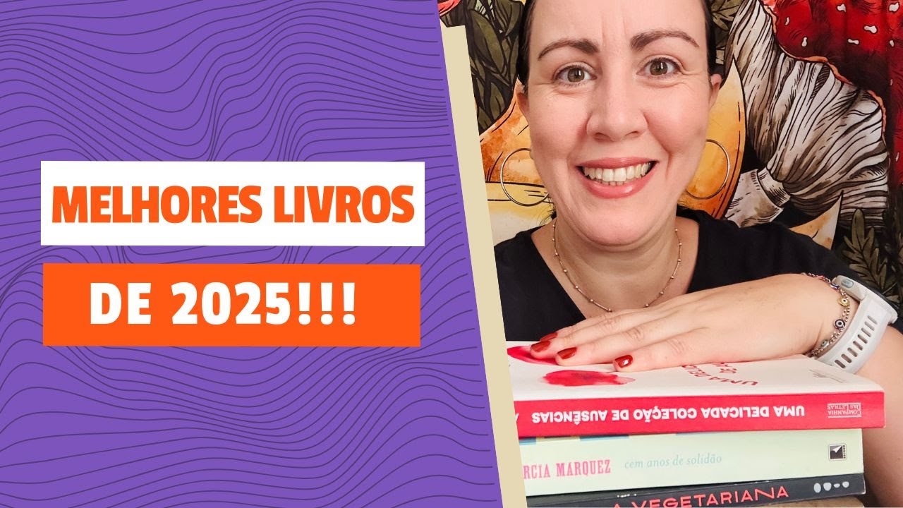 MELHORES LIVROS DE 2025!!!