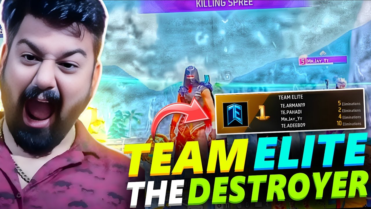 TEAM ELITE💙(INDIA)🇮🇳 QUALIFY FOR SEMI FINAL || TEAM ELITE DESTRUCTION IN PURGATORY 🥵🥶