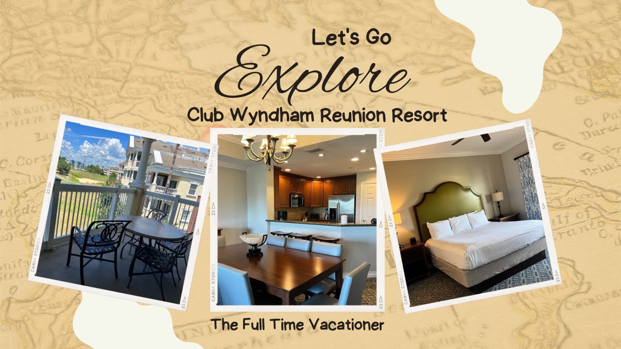We stay in a Million Dollar Neighborhood | Club Wyndham Reunion | FLORIDA
