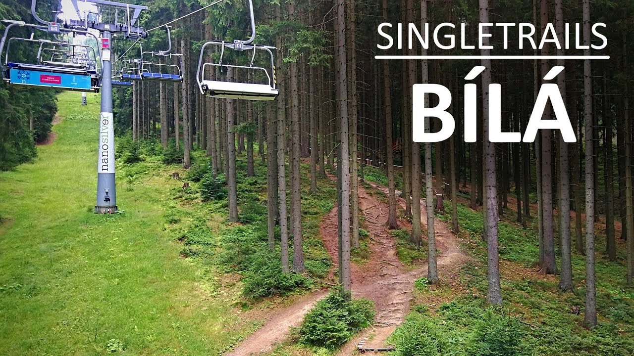 SINGLETRAILS BÍLÁ: Traily s lanovkou v Beskydech