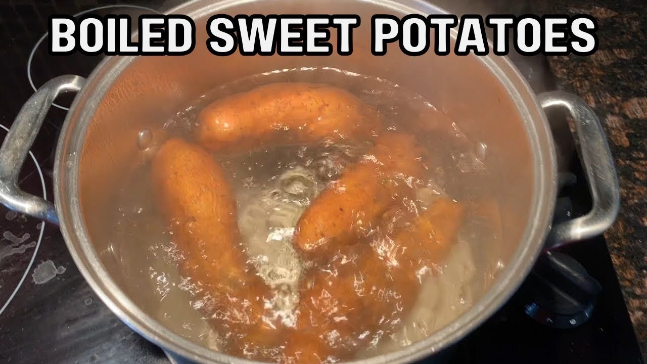 Рецепт отварного батата — как приготовить батат на плите! 🍠✨