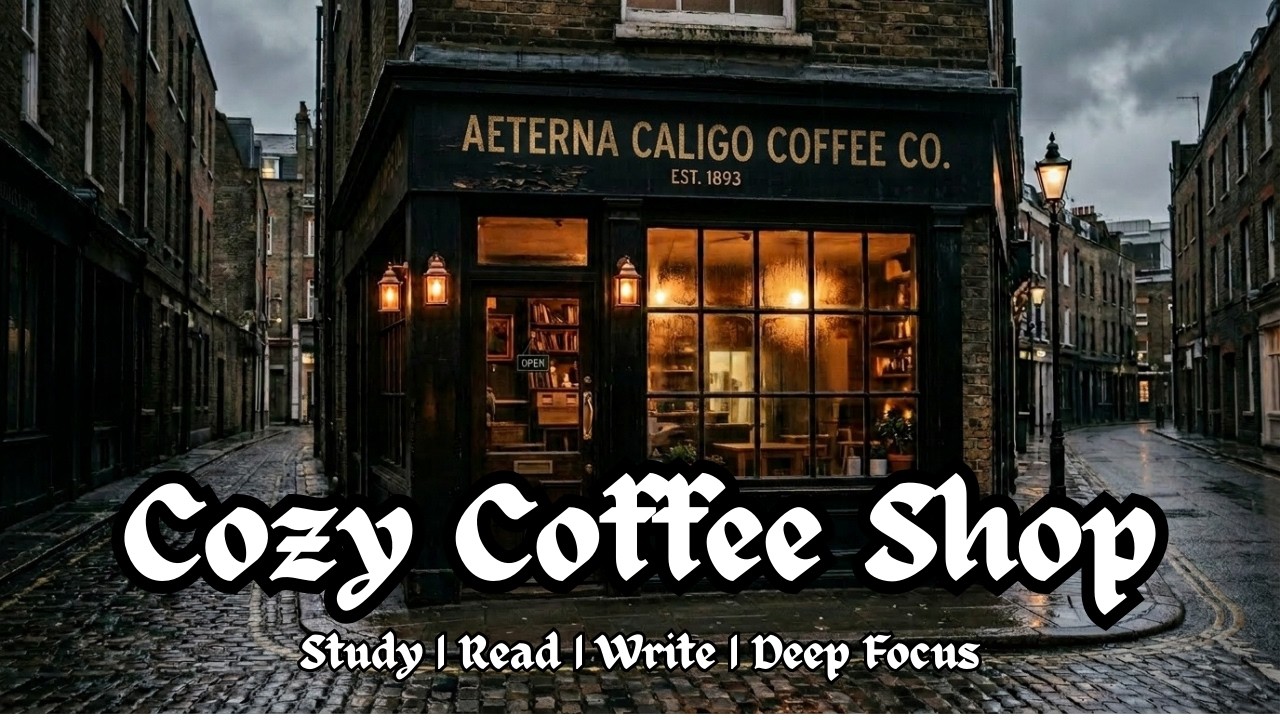 ☕𝐂𝐨𝐳𝐲 𝐆𝐫𝐢𝐦 𝐂𝐚𝐟𝐞 𝐀𝐦𝐛𝐢𝐞𝐧𝐜𝐞 | 𝐃𝐚𝐫𝐤 𝐀𝐜𝐚𝐝𝐞𝐦𝐢𝐚 𝐌𝐮𝐬𝐢𝐜 𝐟𝐨𝐫 𝐒𝐭𝐮𝐝𝐲𝐢𝐧𝐠, 𝐑𝐞𝐚𝐝𝐢𝐧𝐠 | 𝐌𝐞𝐥𝐚𝐧𝐜𝐡𝐨𝐥𝐢𝐜 𝐏𝐢𝐚𝐧𝐨 & 𝐑𝐚𝐢𝐧