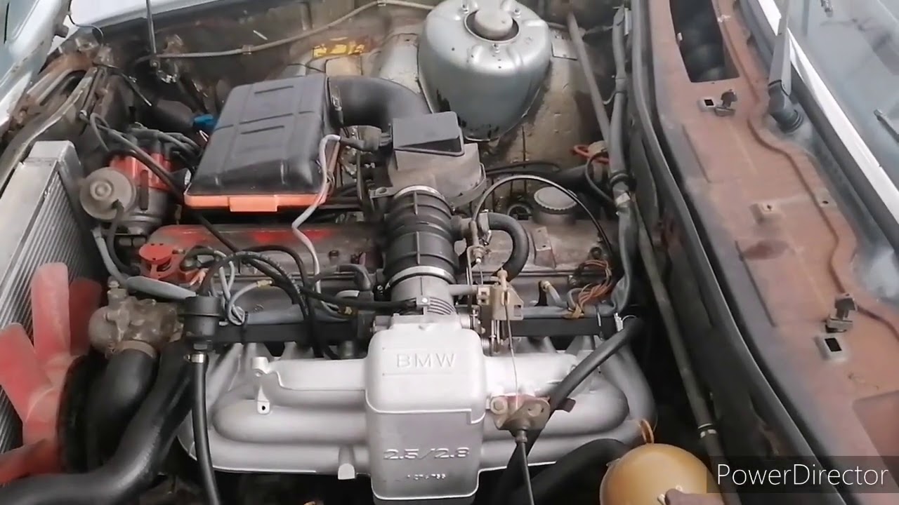 Bmw e23 728i  Oil change zmiana oleju 10w40 na 5w50 Valvoline Vr1