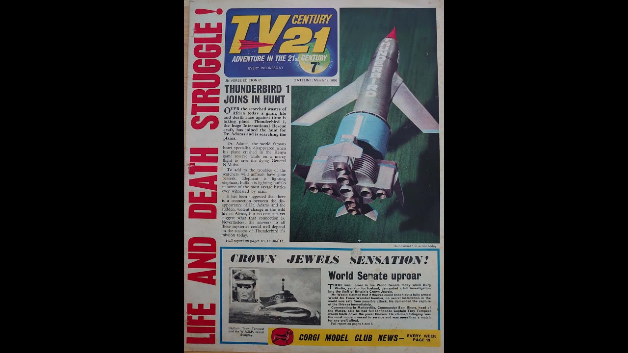 TV Century 21 Comic