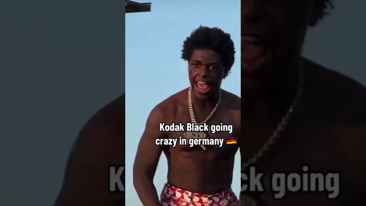 Kodak Black Tweaking in Germany (NoWater) 🤣😱🤣🧡 #kodakblack  #subscribe #hoodcomedy #Hoodnews