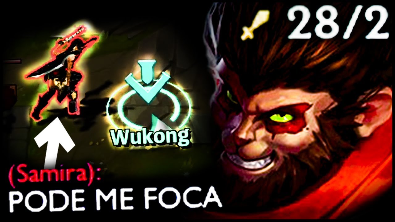 PEDIU PRA SER FOCADA COM O NOVO WUKONG KKKKKKKKKKKKKKK