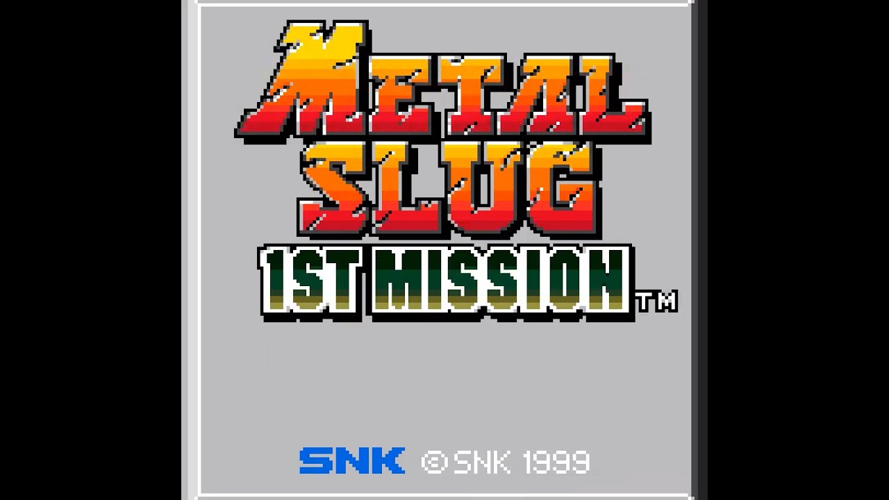 Neo Geo Pocket Color Longplay [02] Metal Slug: 1st Mission (JP)