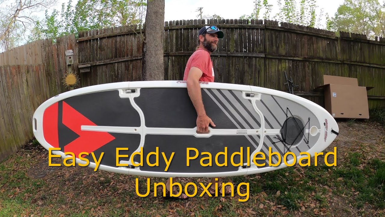 Easy Eddy paddle board unboxing - Ultimate van life paddle board