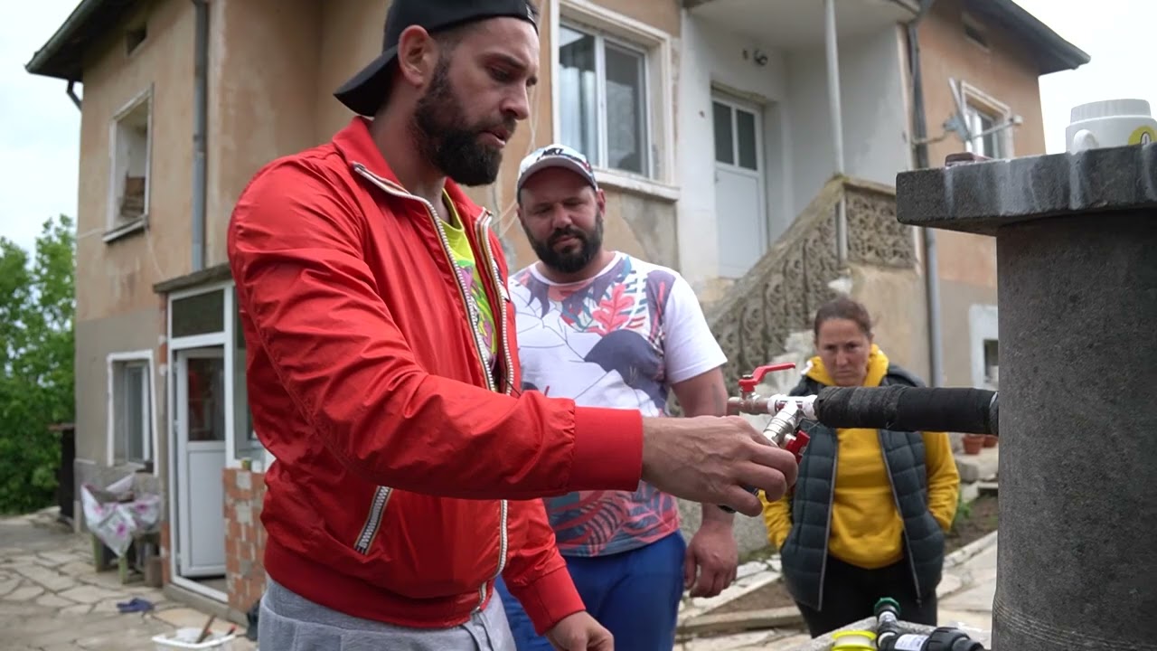Капково напояване - свързване към водоизточник (чешма)