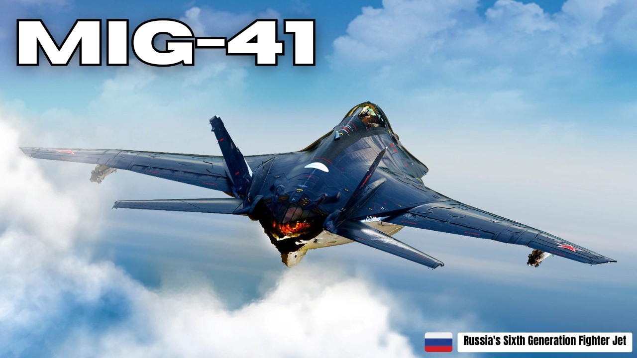 MiG-41: How Dangerous Is Russia's Sixth-Generation Jet Really?
