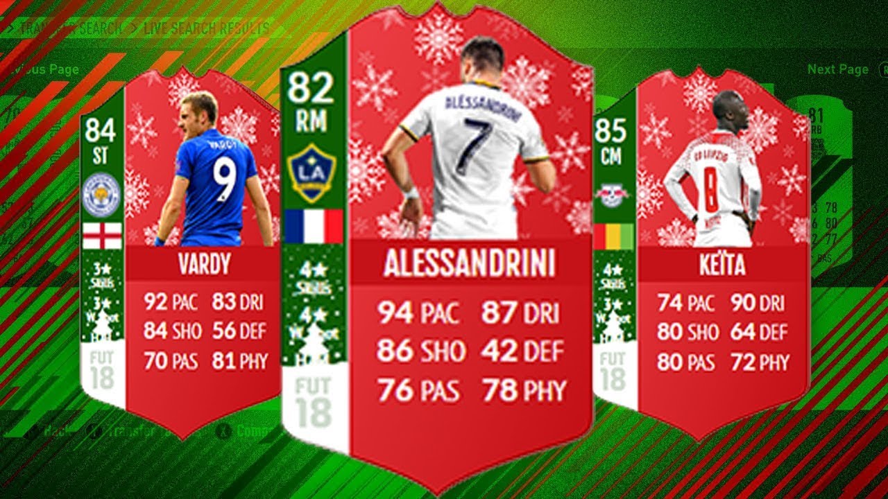 FUTMAS SBC #08 :  VARDY 84 / ALESSANDRINI 82 / KEITA 85