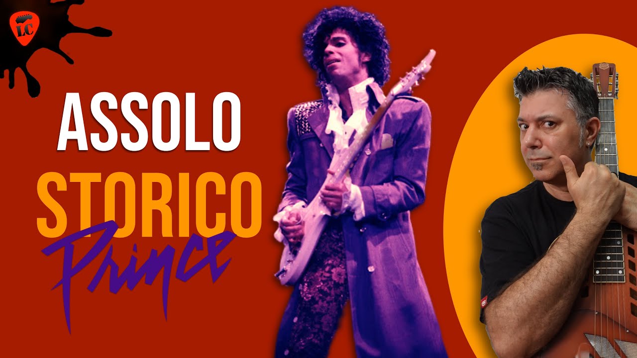 Assolo Storico di Prince - While My Guitar Gently Weeps