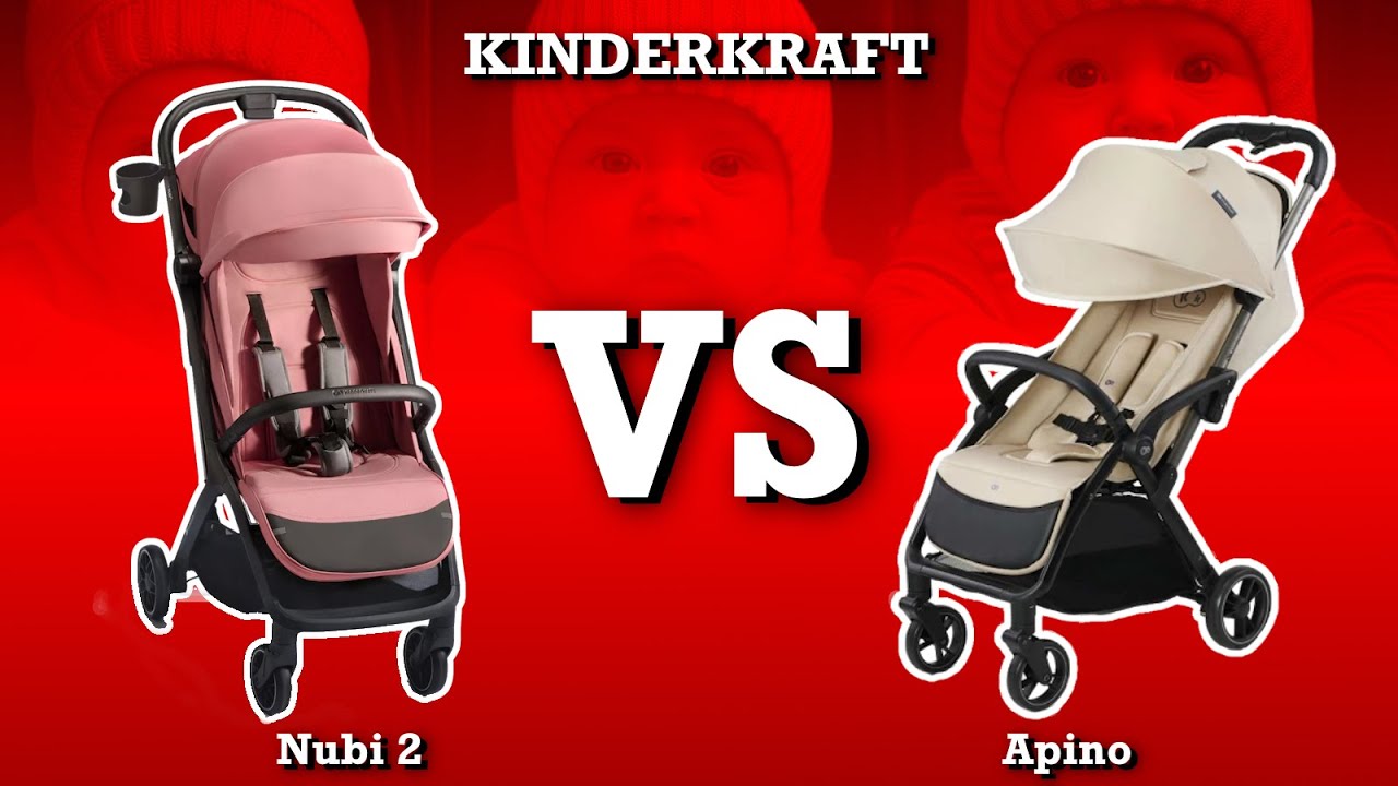 Kinderkraft Apino vs Nubi 2: Mechanics, Comfort, Use
